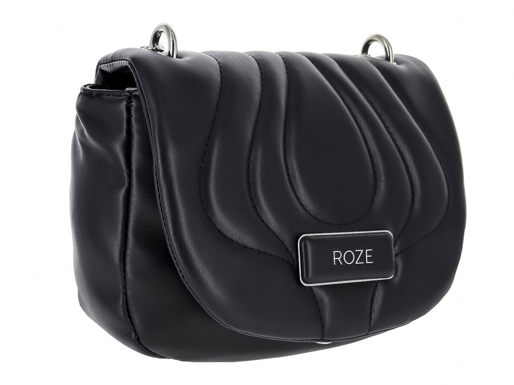 Bolso de Hombro ROZE Negro para Mujer