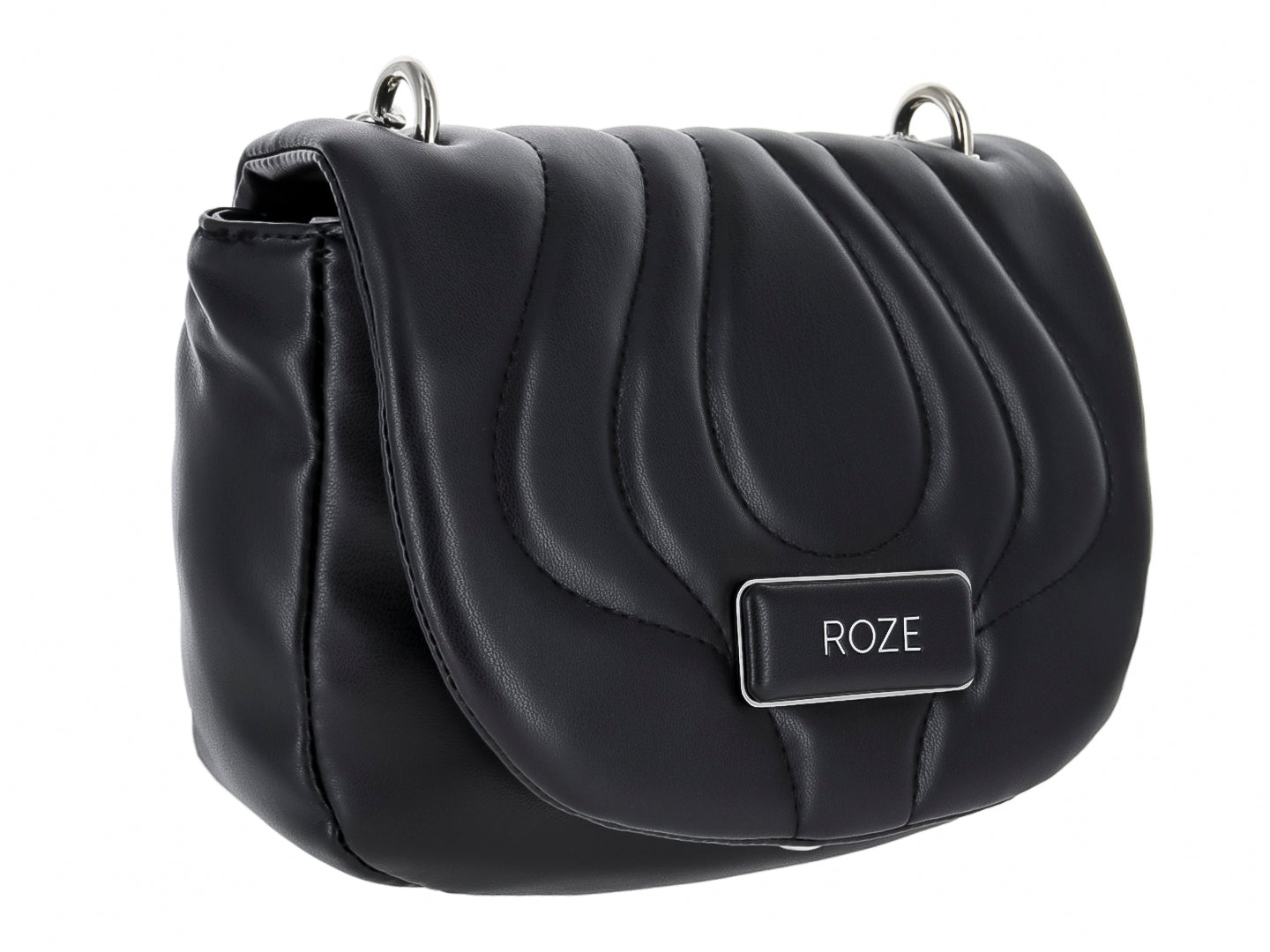 Bolso de Hombro ROZE Negro para Mujer