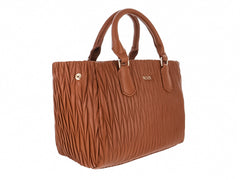 Bolsa de Hombro ROZE Color Cognac para Mujer