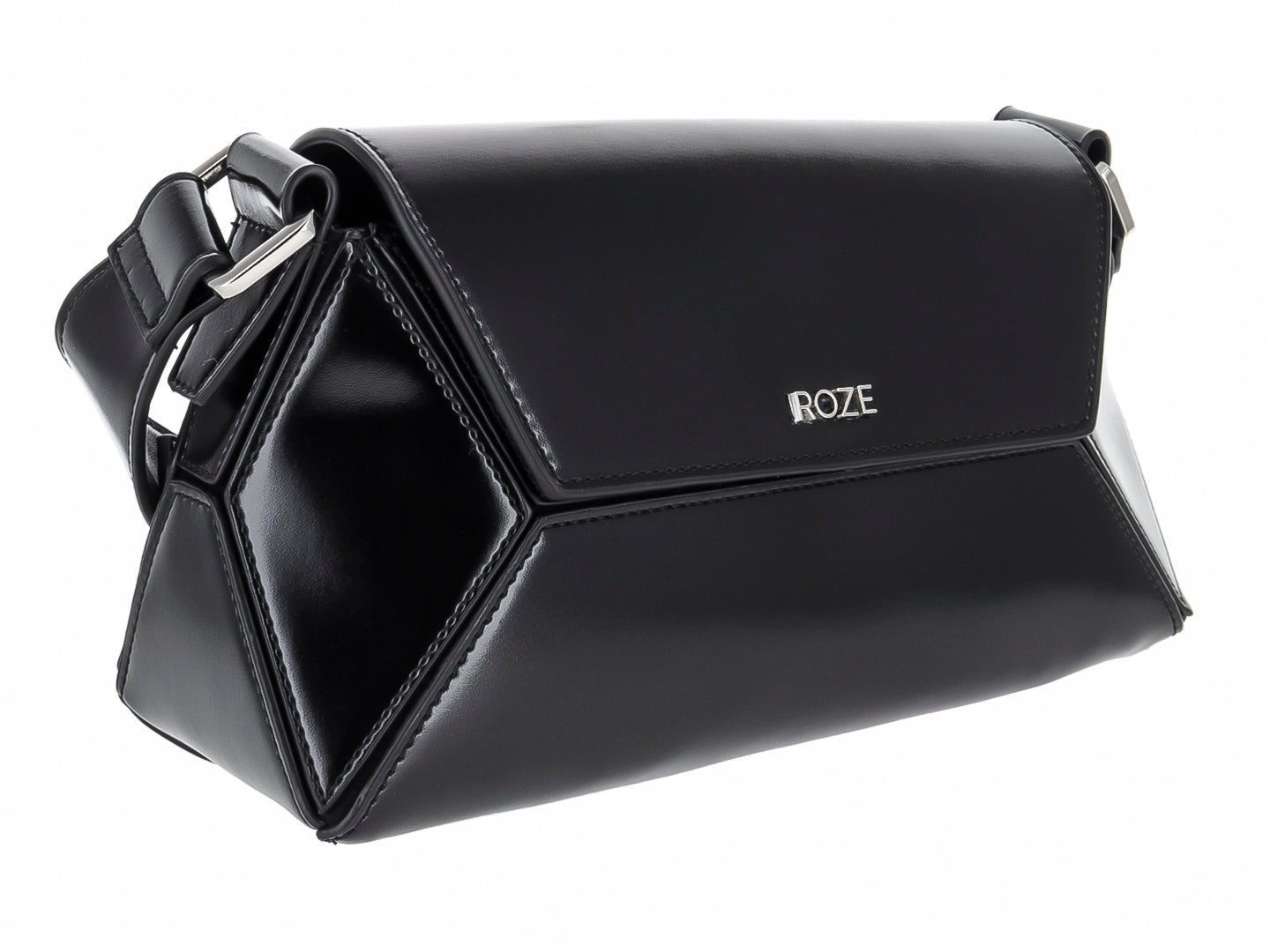 Bolso de Hombro ROZE Negro para Mujer