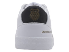 Tenis K-SWISS Veaux Blanco con Negro y Oro para Hombre