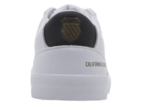 Tenis K-SWISS Veaux Blanco con Negro y Oro para Hombre