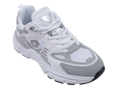 Tenis Lotto Renai Blanco y Gris para Hombre