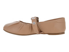 Zapatos Planos Molekinha Color Nude para Niña