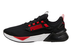 Tenis PUMA Retaliate 3 Negro y Rojo para Hombre