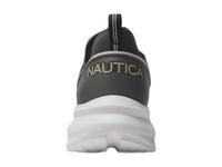 Tenis Nautica Cassiar Oxford Gris para Hombre