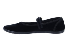 Zapatos Flats Ballerinas Moleca Negro para Mujer