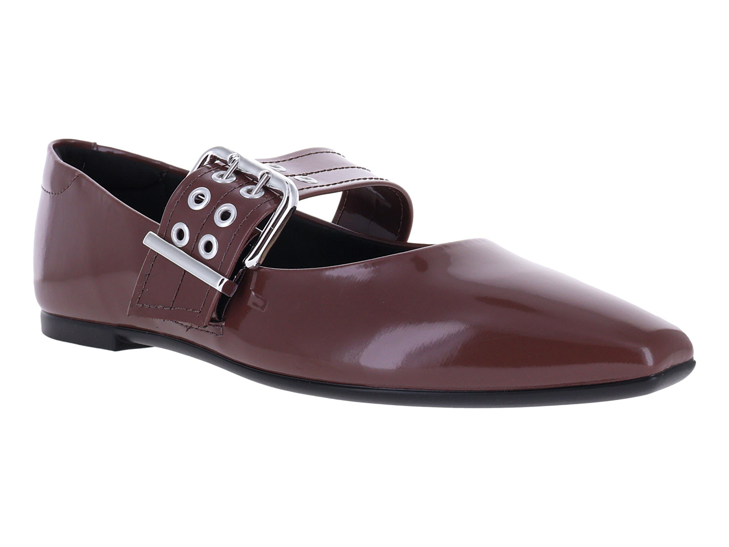 Zapatos Planos Moleca Color Chocolate para Mujer