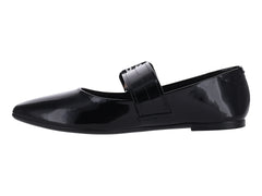 Zapatos Flats Ballerinas Moleca Negro para Mujer
