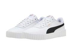 Tenis PUMA Carina 3.0 Blanco y Negro para Mujer