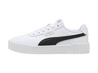 Tenis PUMA Carina 3.0 Blanco y Negro para Mujer