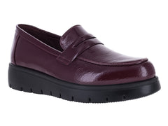 Zapatos Mocasines Monissima Burgundy para Mujer