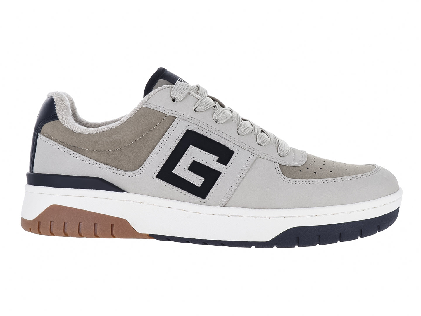 Tenis Guess Gri Caballero Nastel Para Hombre