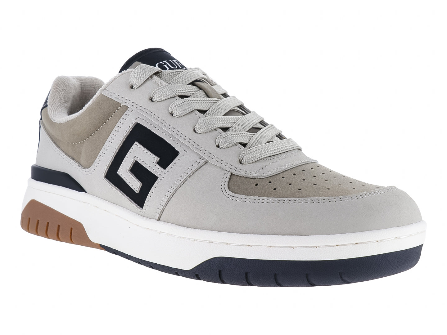 Tenis Guess Gri Caballero Nastel Para Hombre