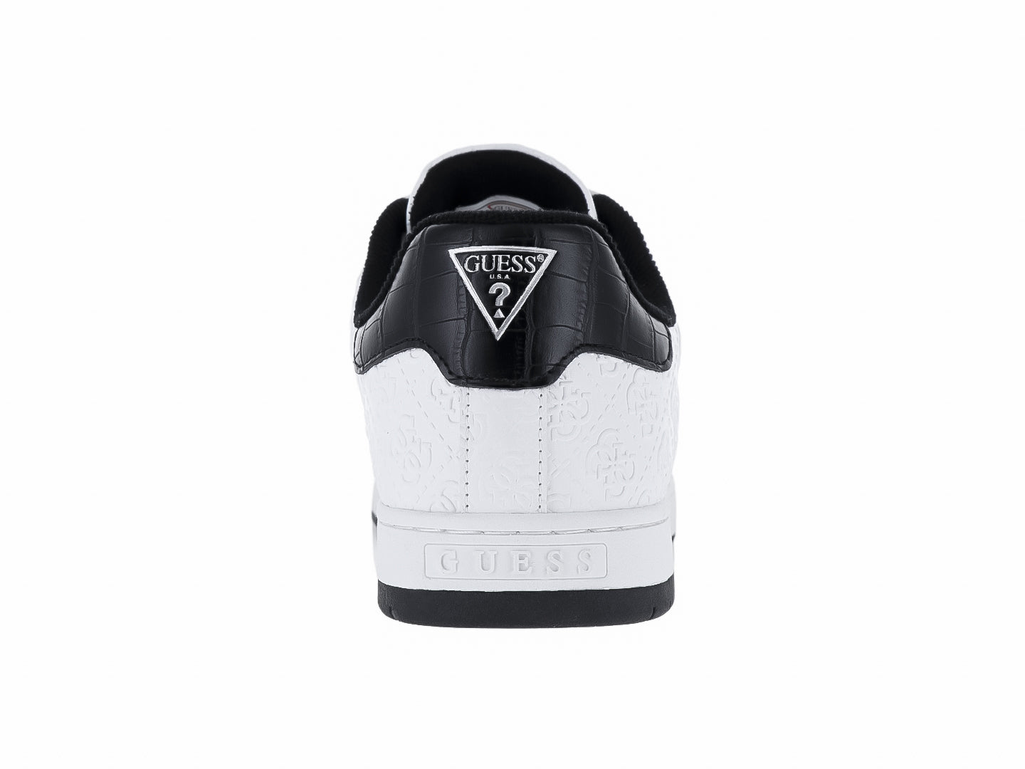 Tenis Guess Blancos con Rojo para Hombre