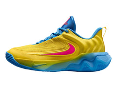 Tenis Nike Giannis Immortality 4 Amarillo y Azul para Niño