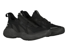 Tenis Charly Negro y Plata para Hombre