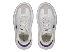 Tenis Charly Blancos con Morado para Niña
