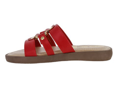 Sandalias Mauri Valero Rojo para Mujer