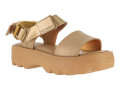 Sandalias Mini Melissa Oro para Niña