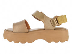 Sandalias Mini Melissa Oro para Niña