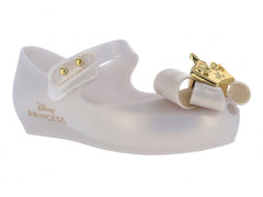 Zapatos Flats Mini Melissa Disney Princess Beige para Niña