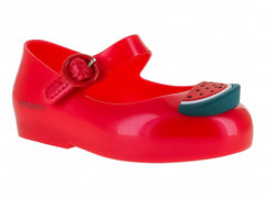 Zapatos Flats Mini Melissa Rojo para Niña