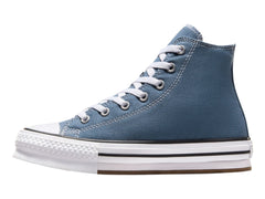 Tenis Converse Chuck Taylor All Star Eva Lift Azul para Niña