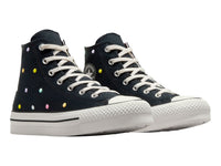 Tenis Converse Chuck Taylor All Star Negro y Blanco para Niña