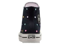 Tenis Converse Chuck Taylor All Star Negro y Blanco para Niña