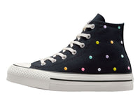 Tenis Converse Chuck Taylor All Star Negro y Blanco para Niña