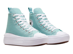 Tenis Converse Chuck Taylor All Star Move Platform Menta para Niña