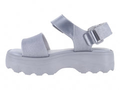 Sandalias Mini Melissa Plata para Niña