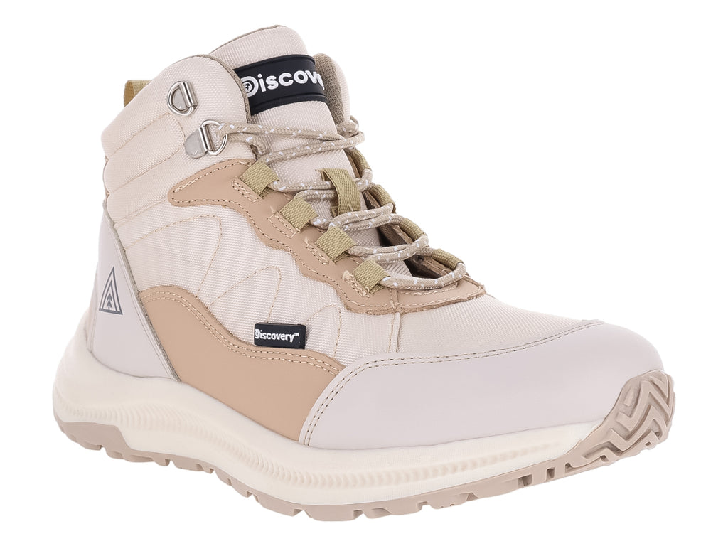 Botas de Excursionismo Discovery Marfil para Mujer