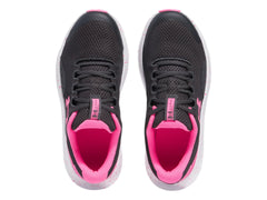 Tenis Under Armour GGS Surge 4 Negro y Rosa para Niña