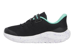 Tenis Under Armour GPS Pursuit 4 Negro y Azul para Niña