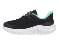 Tenis Under Armour GPS Pursuit 4 Negro y Azul para Niña