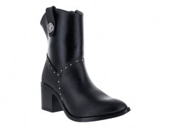 Botas Luna Rosa Negro para Mujer