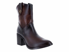 Botas Luna Rosa Café para Mujer