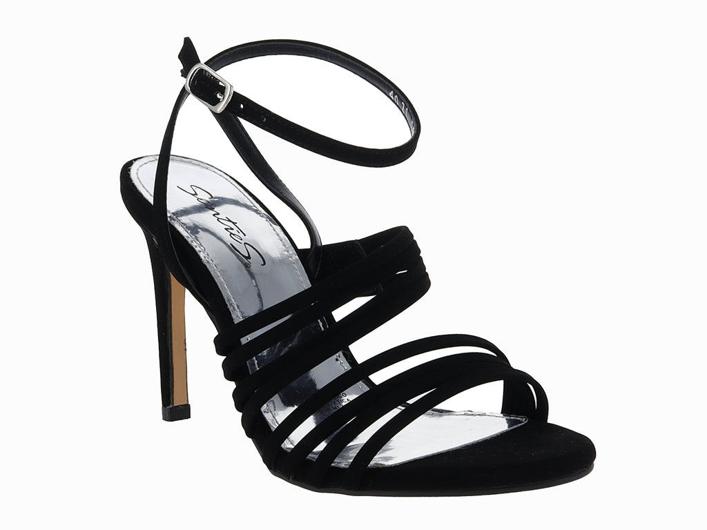 Sandalias de Tacón Senties Negro para Mujer