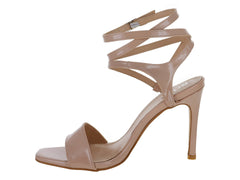 Zapatillas Roze Charol Nude para Mujer