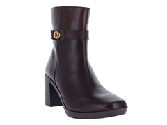Botines Hispana Piel Castaña para Mujer