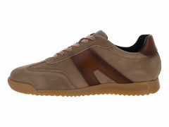 Zapato Vertical de Gamuza Café para Hombre