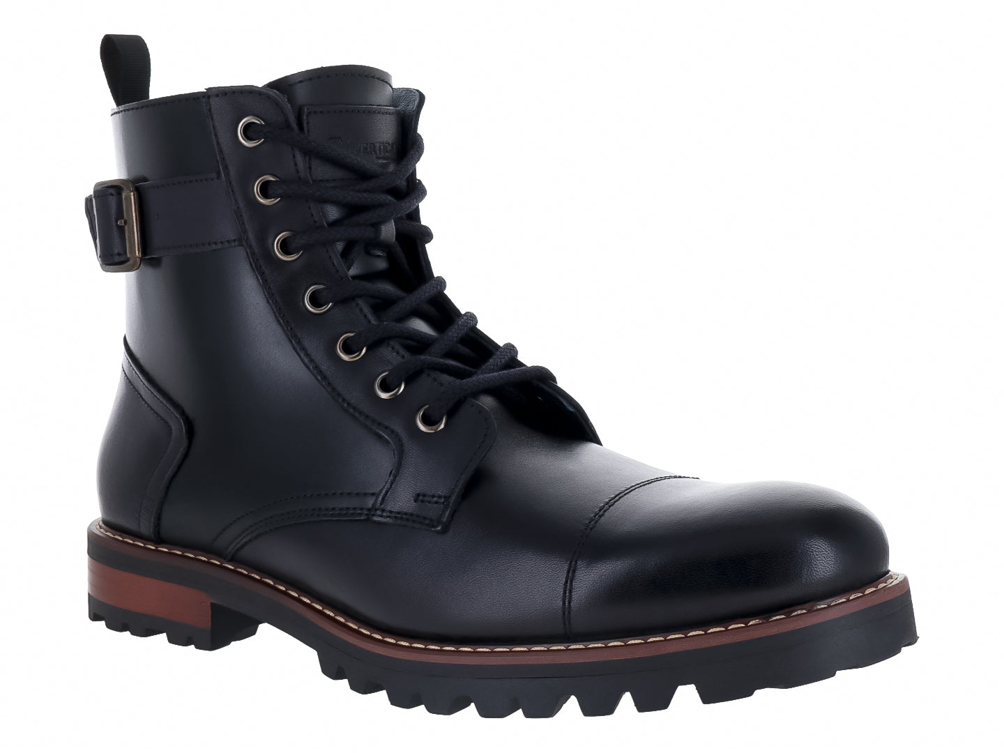 Botas Vertical Bota Negra Caballero 8411 Para Hombre