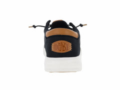 Tenis Hey Dude Paul Canvas Negros para Hombre