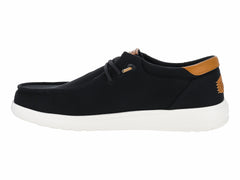 Tenis Hey Dude Paul Canvas Negros para Hombre