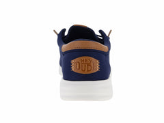 Tenis Hey Dude Paul Canvas Azul Marino para Hombre