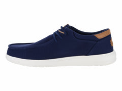 Tenis Hey Dude Paul Canvas Azul Marino para Hombre
