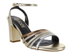Sandalias ROZE Dorado para Mujer