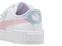 Tenis PUMA Carina 3.0 Blanco y Rosa para Niña